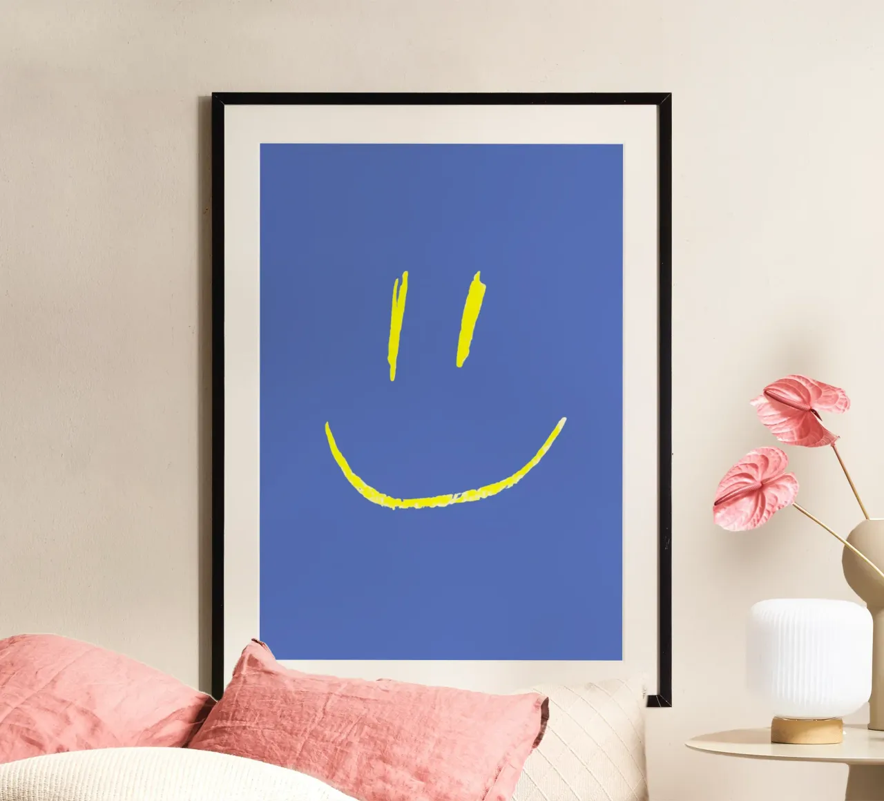 Oggi sarà bello - Smiley poster da typostudio