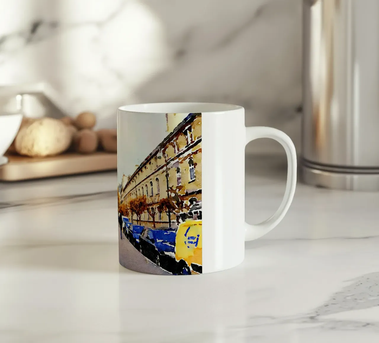 Parigi tazza in ceramica da Massimo Frascogna