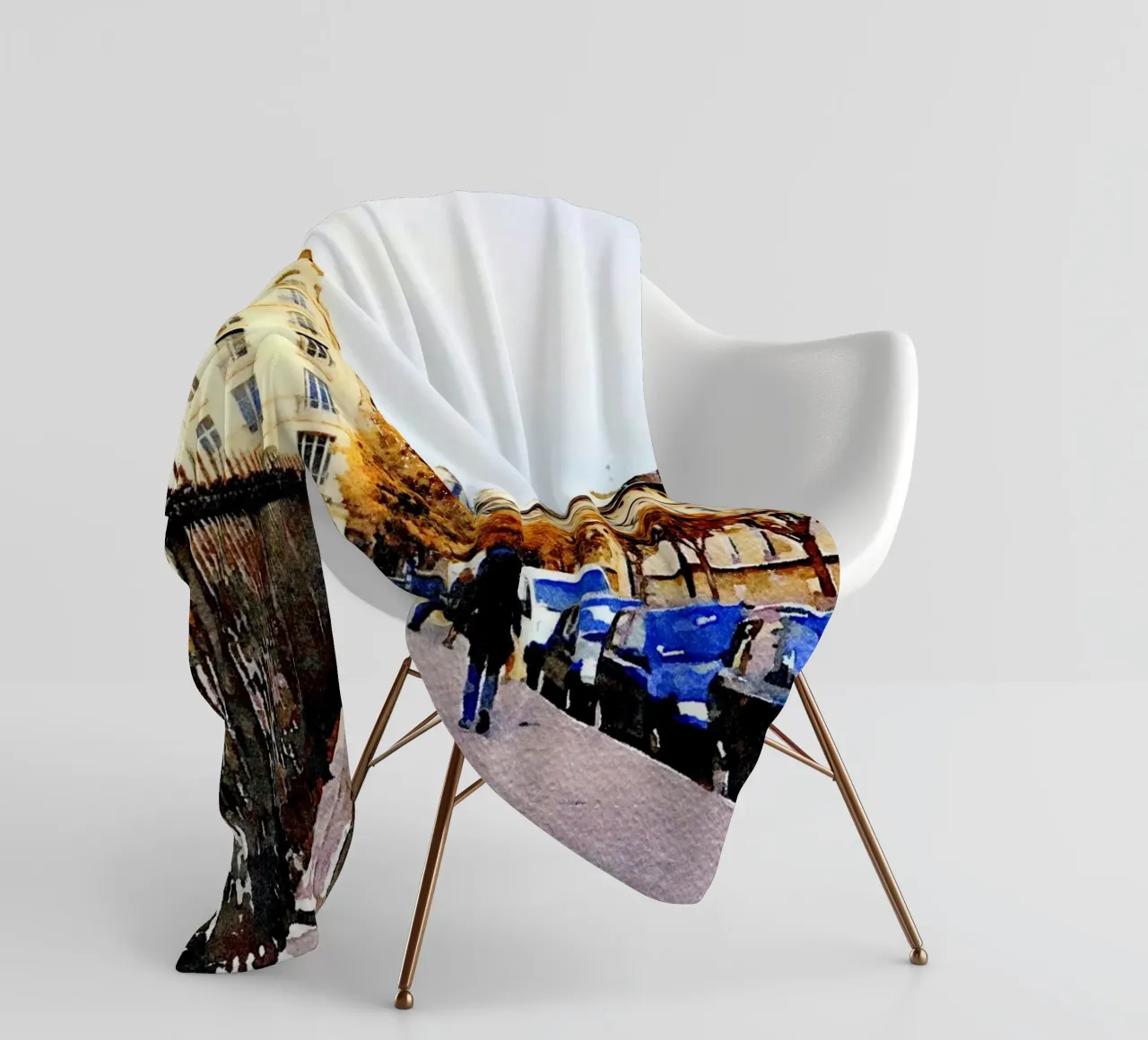 Parigi coperta in pile da Massimo Frascogna