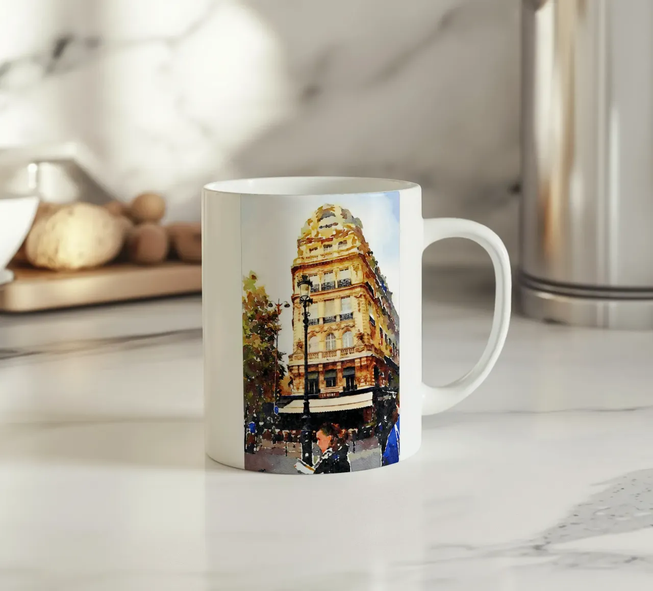 Parigi tazza in ceramica da Massimo Frascogna