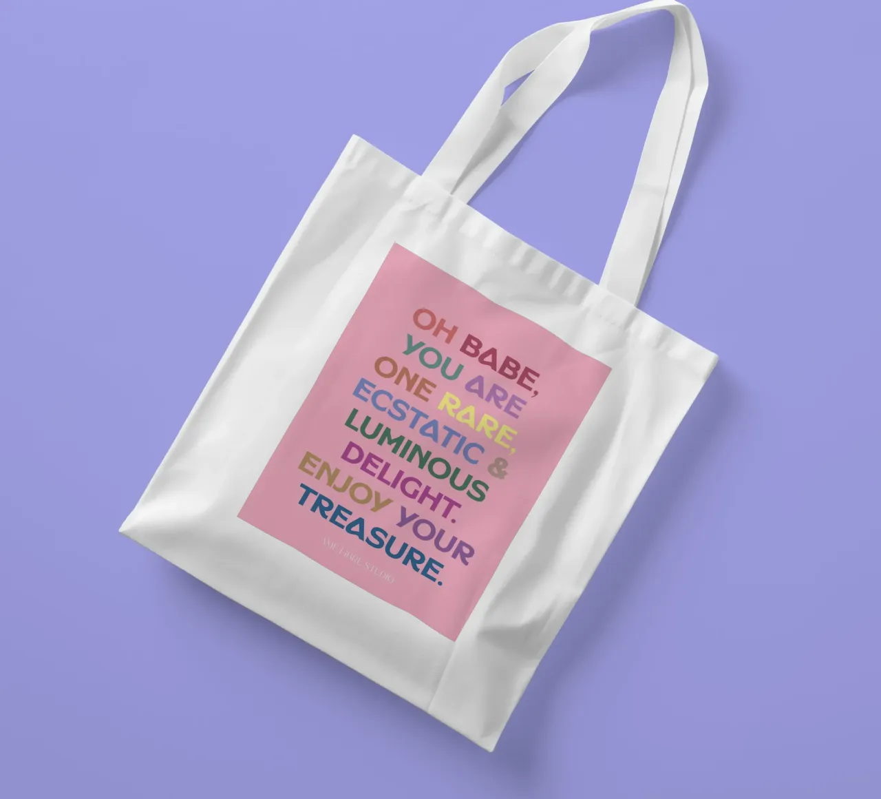 🫀 borsa in juta da MENTHE SAUVAGE