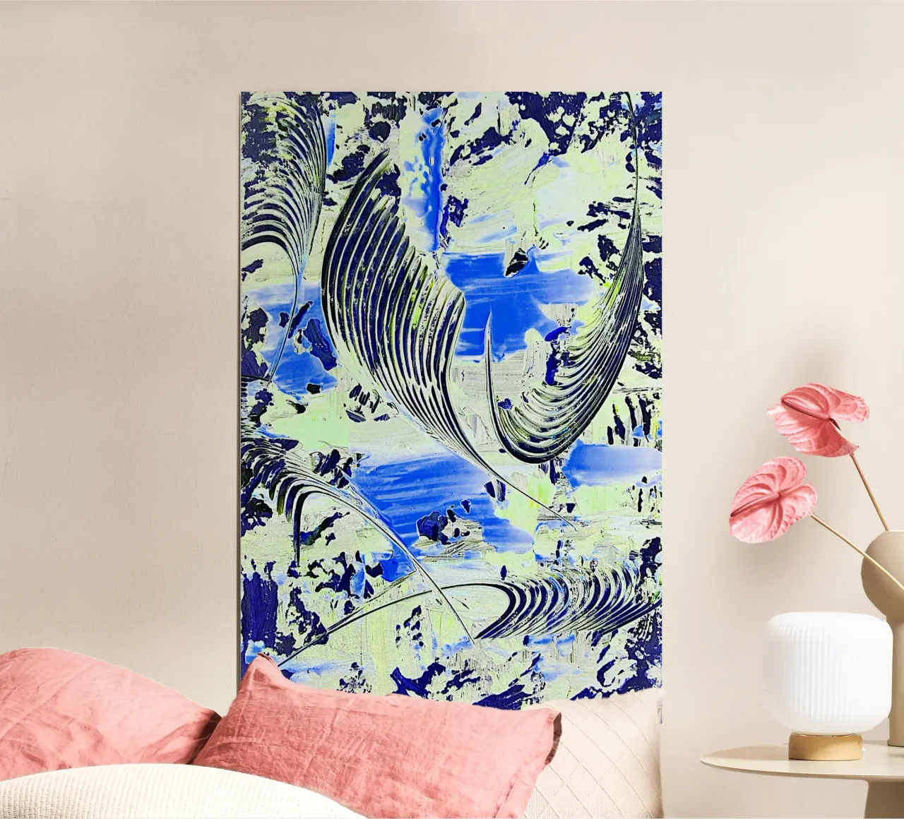 IDEAL GIFT 42 invers carta hahnemühle da Thierry Vobmann Abstract painting