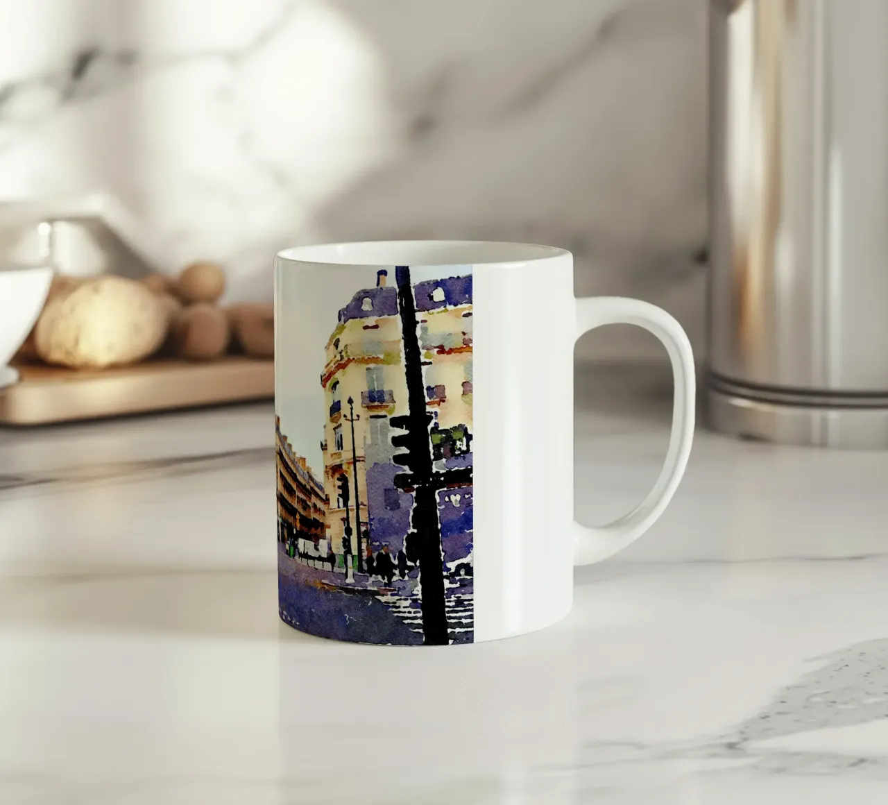 Parigi tazza in ceramica da Massimo Frascogna