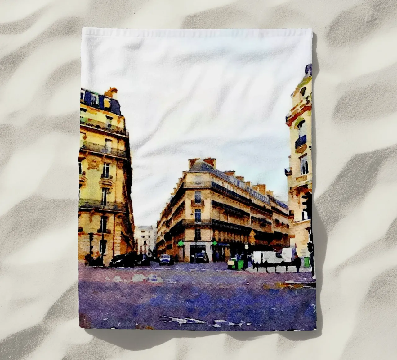 Parigi telo mare da Massimo Frascogna