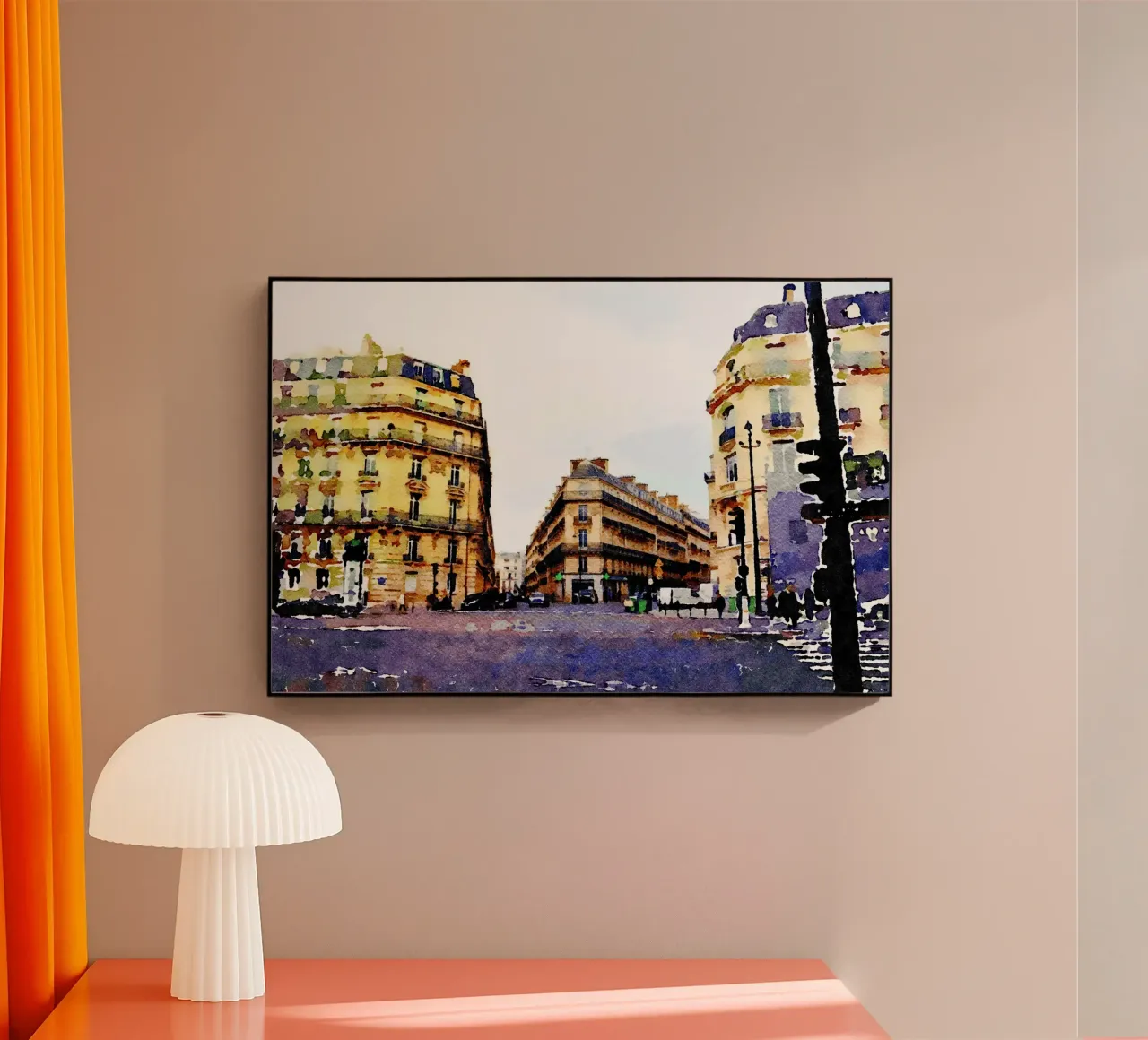 Paris Acryl-Glas von Massimo Frascogna