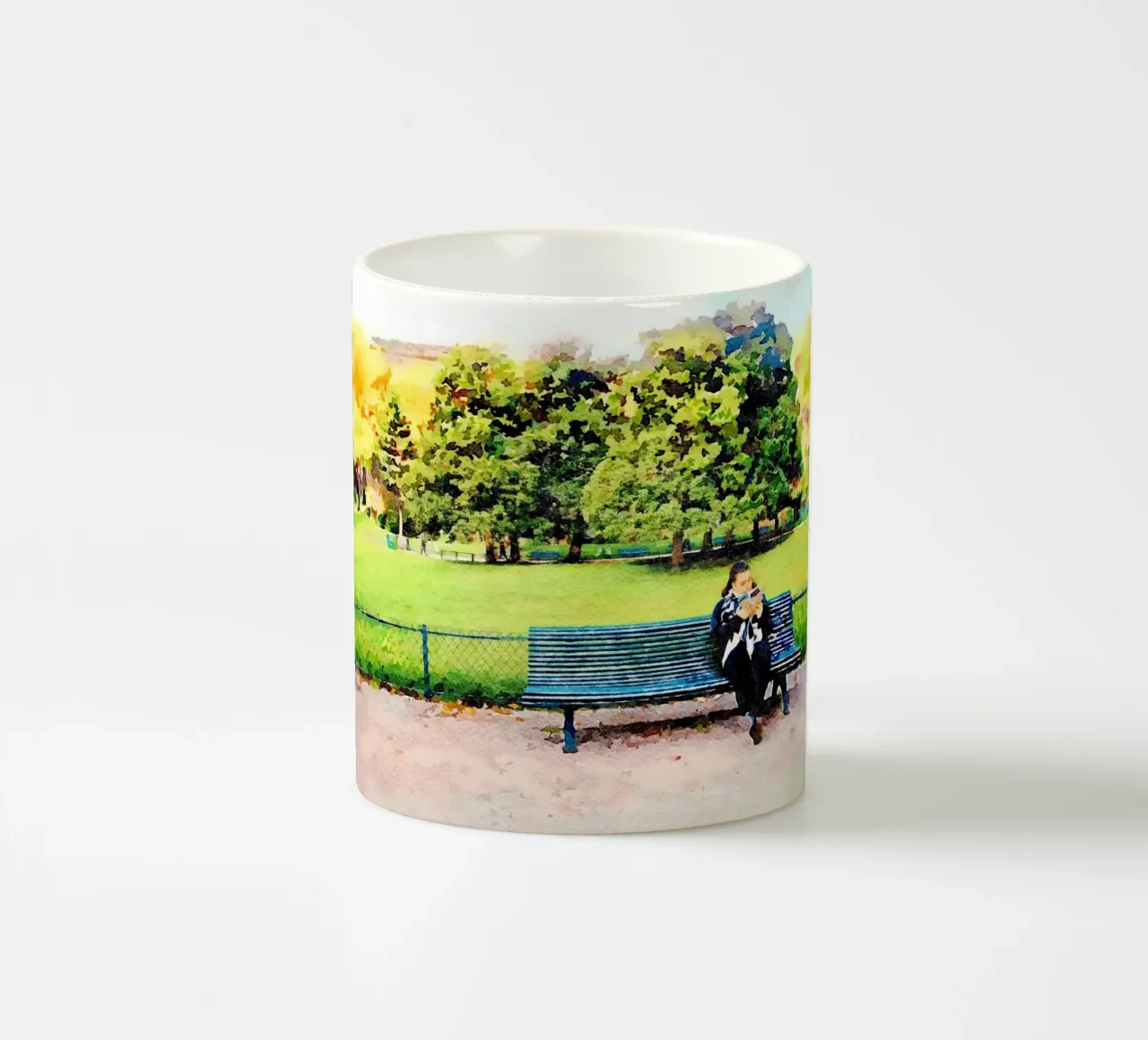 A Parigi tazza in ceramica da Massimo Frascogna