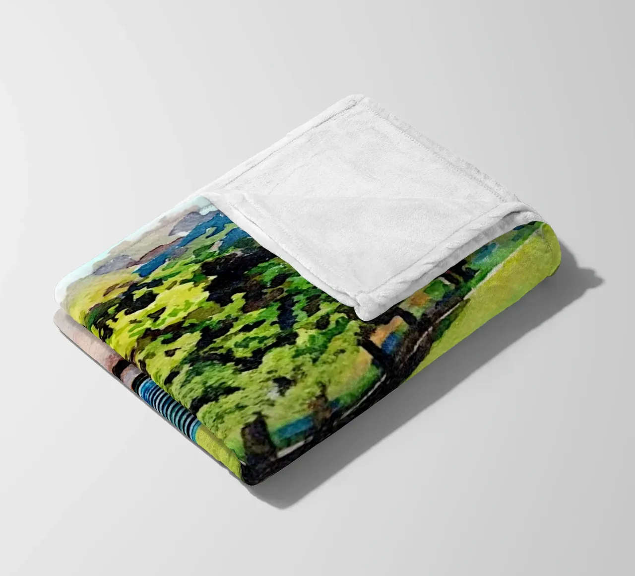 A Parigi coperta in pile da Massimo Frascogna