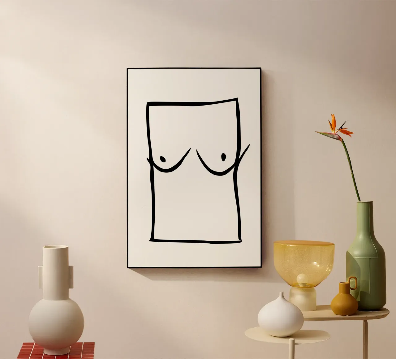 Brüste Acryl-Glas von typostudio