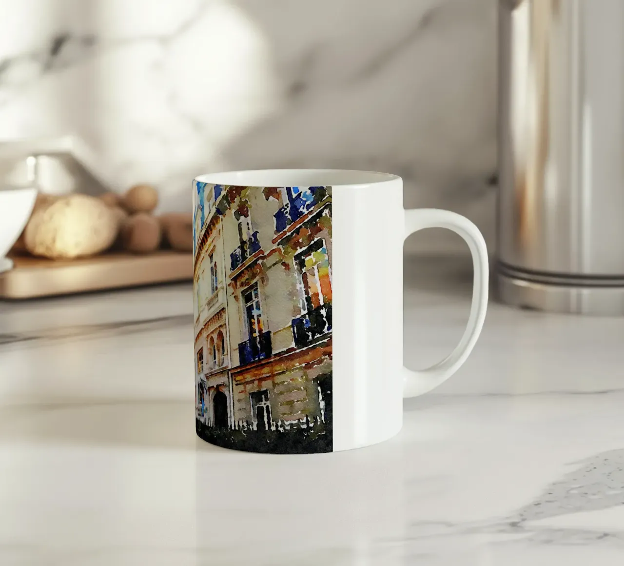 Parigi tazza in ceramica da Massimo Frascogna