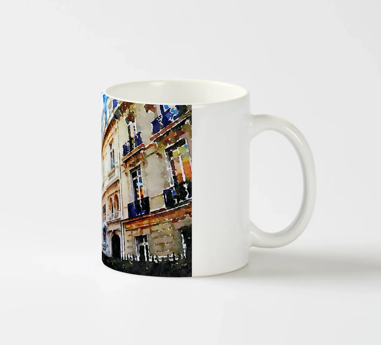 Parigi tazza in ceramica da Massimo Frascogna