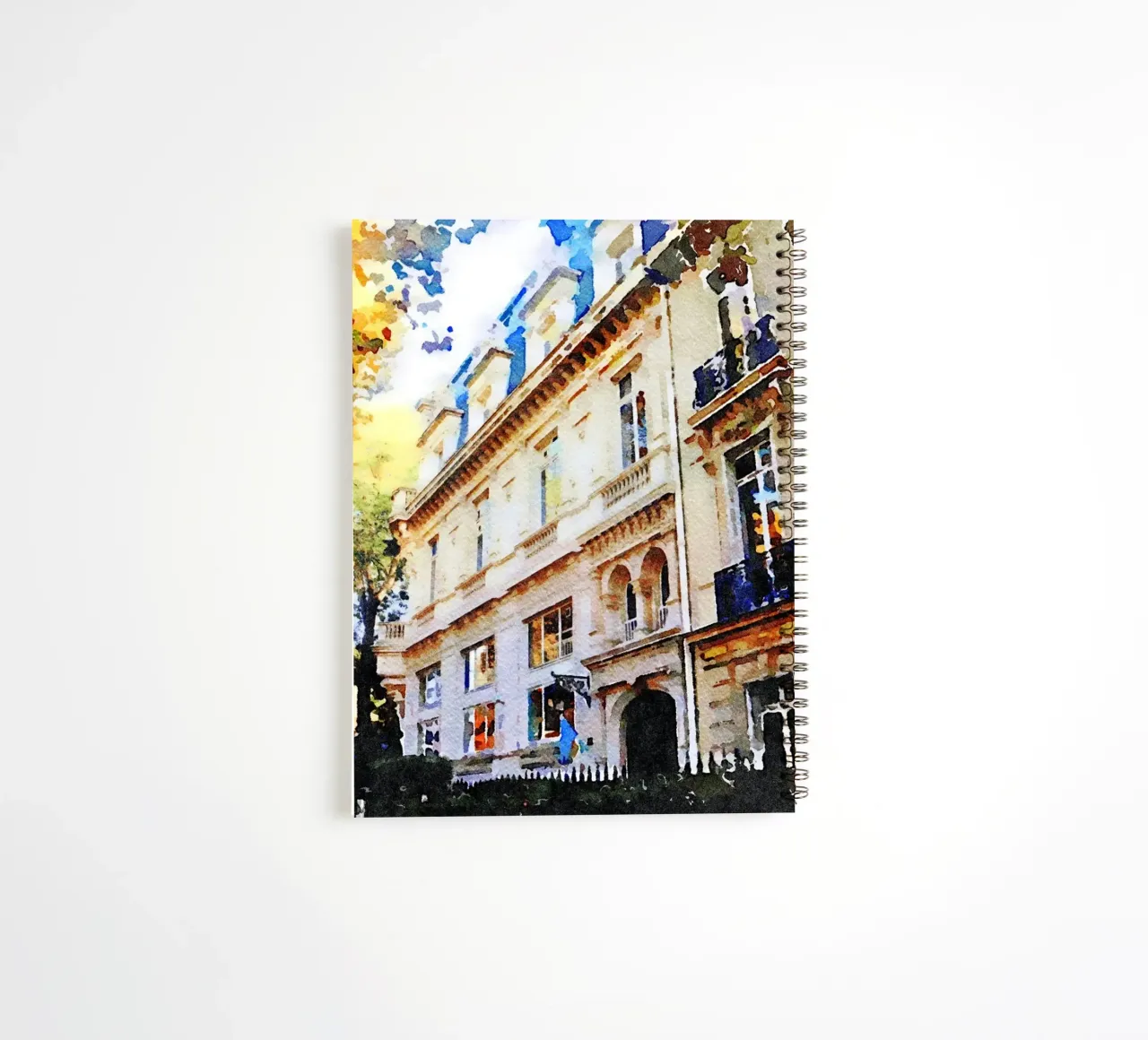 Paris spiral notebook by Massimo Frascogna