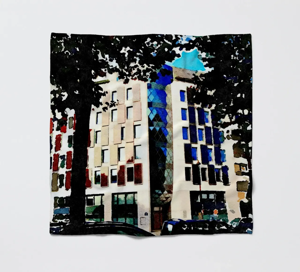 Parigi coperta in pile da Massimo Frascogna