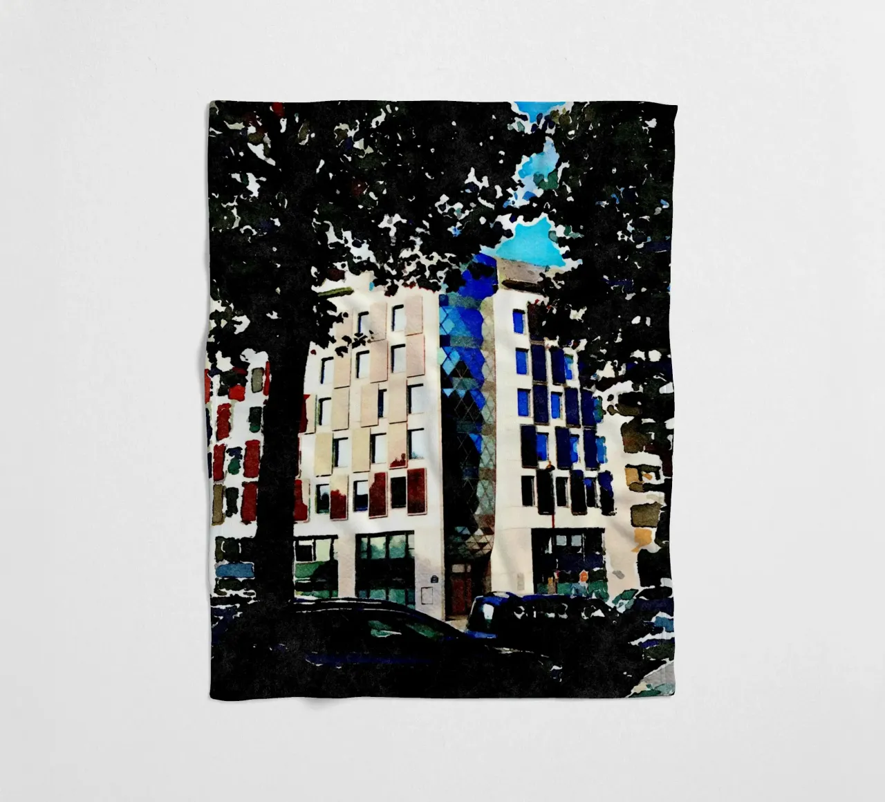 Parigi coperta in pile da Massimo Frascogna