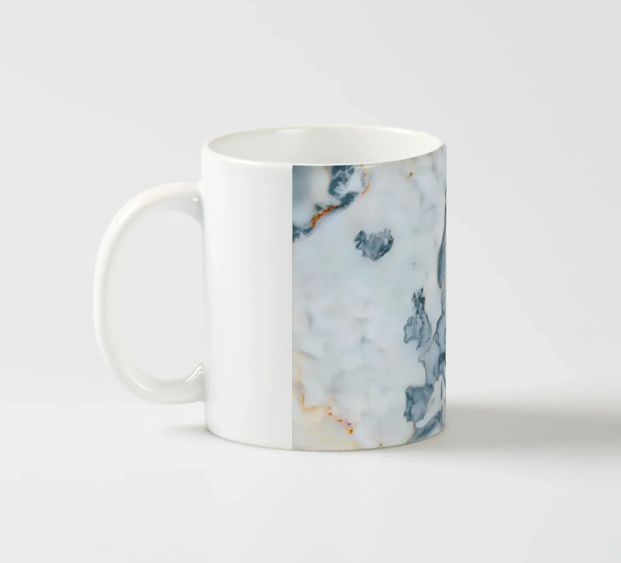 Europe Marble Map tazza in ceramica da Octavian