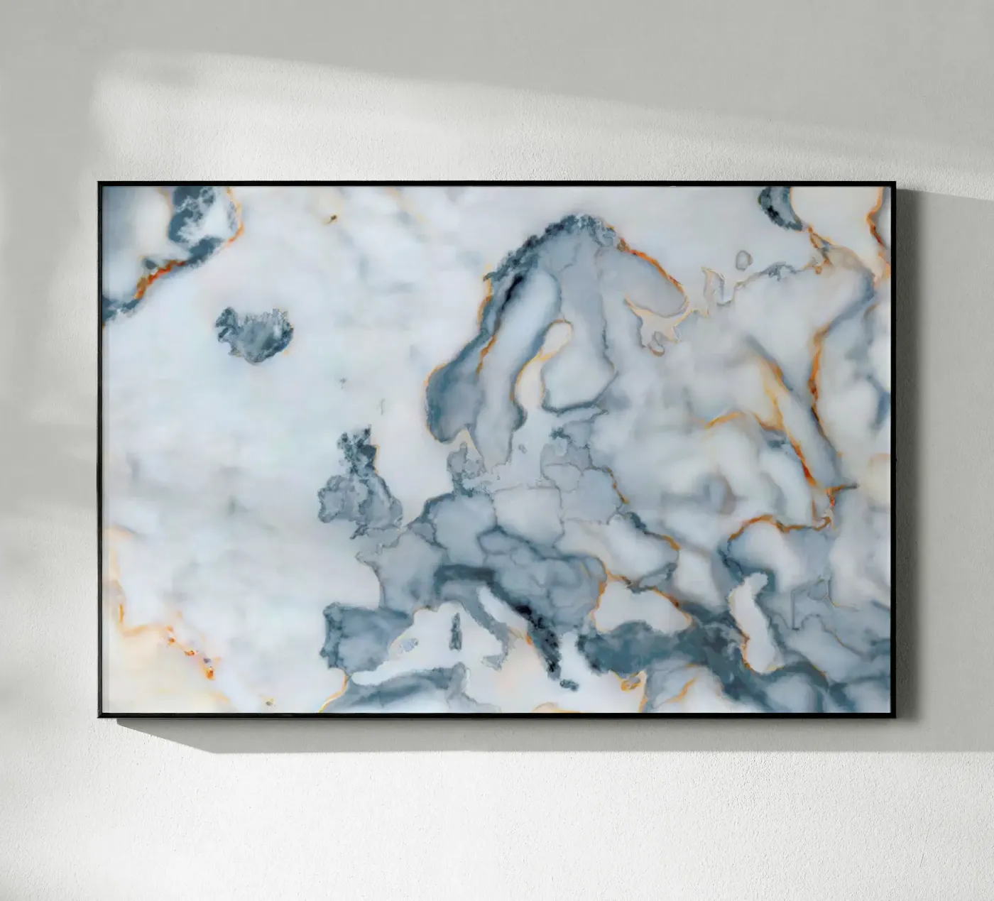 Europe Marble Map plexiglass da Octavian