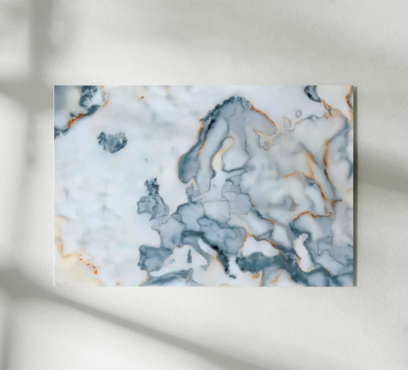Europe Marble Map plexiglass da Octavian