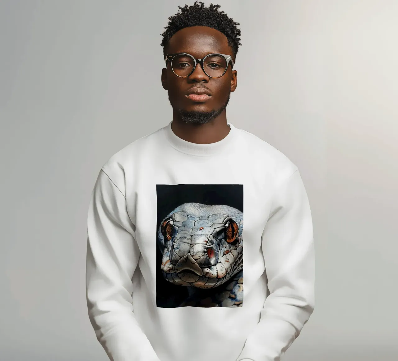 Slang sweatshirt van Lionmixart