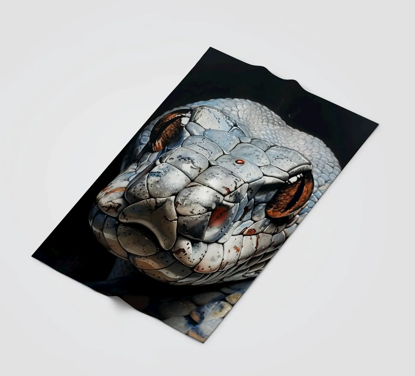 Serpente coperta in pile da Lionmixart