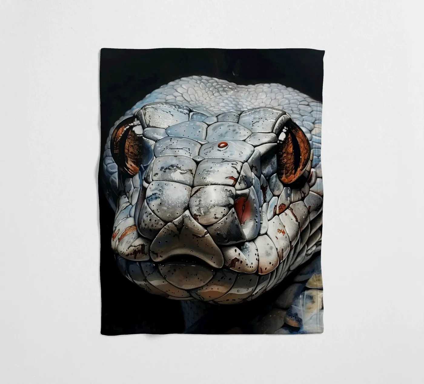 Serpente coperta in pile da Lionmixart