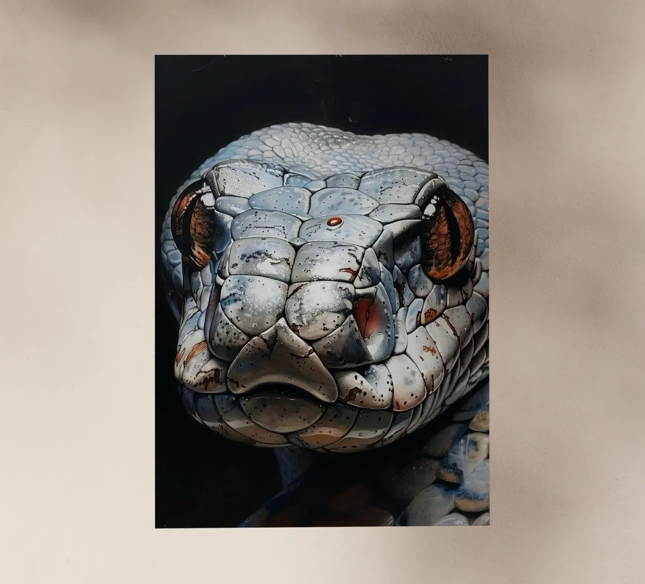 Serpente pellicola backlit da Lionmixart