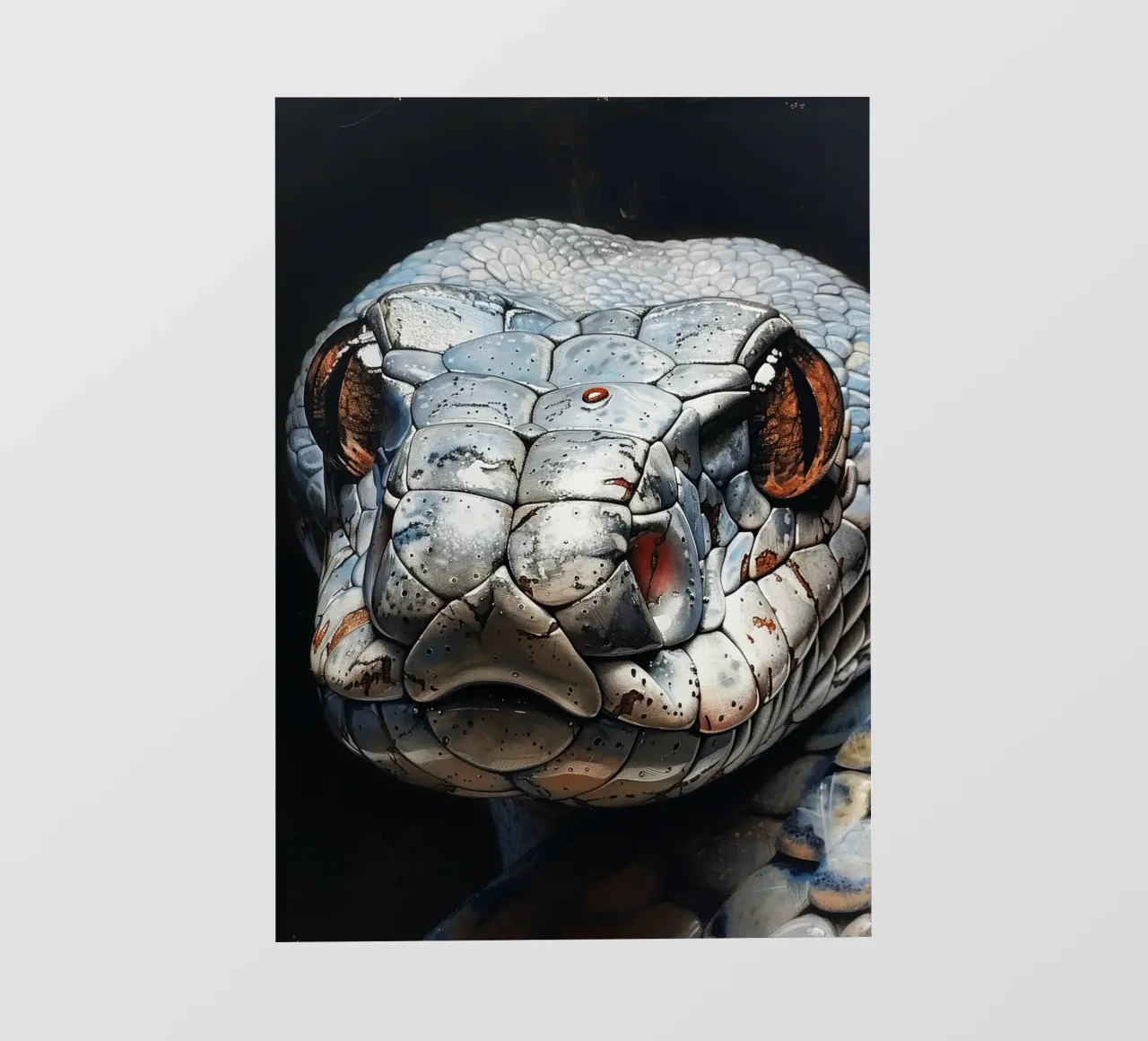 Serpente pellicola backlit da Lionmixart