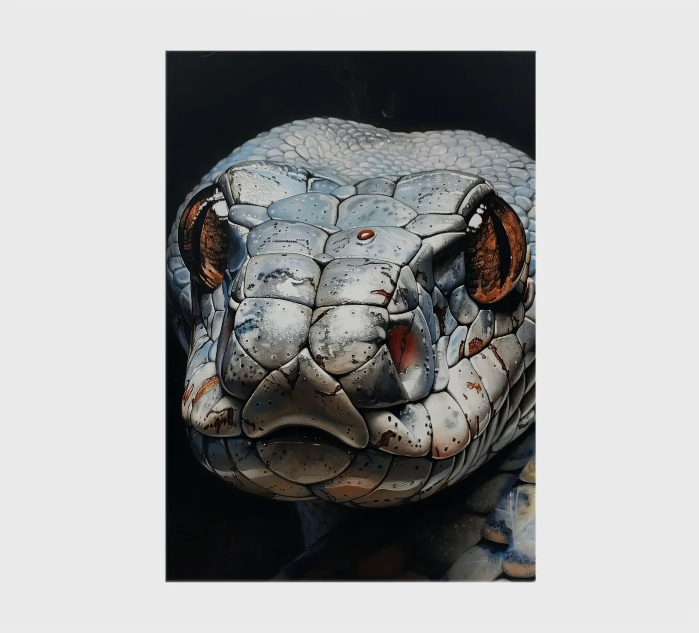 Snake notebook by Lionmixart