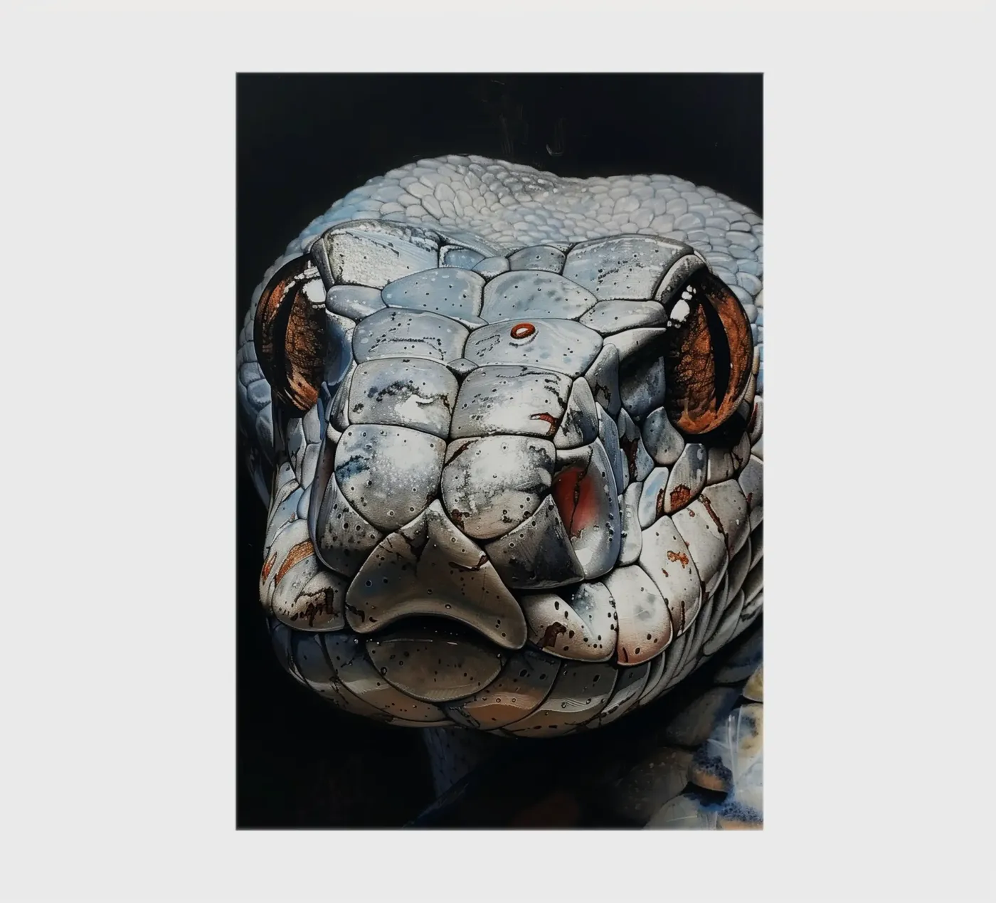 Snake notebook by Lionmixart