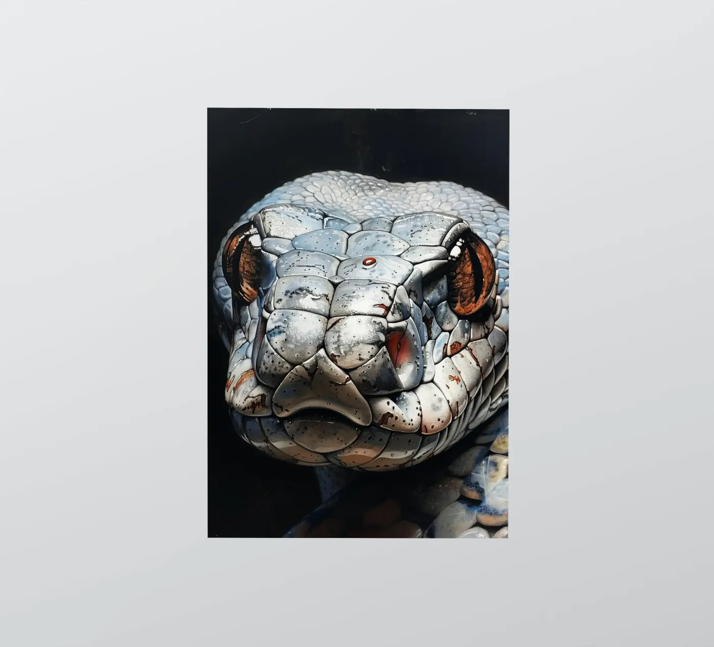 Serpente adesivo da Lionmixart