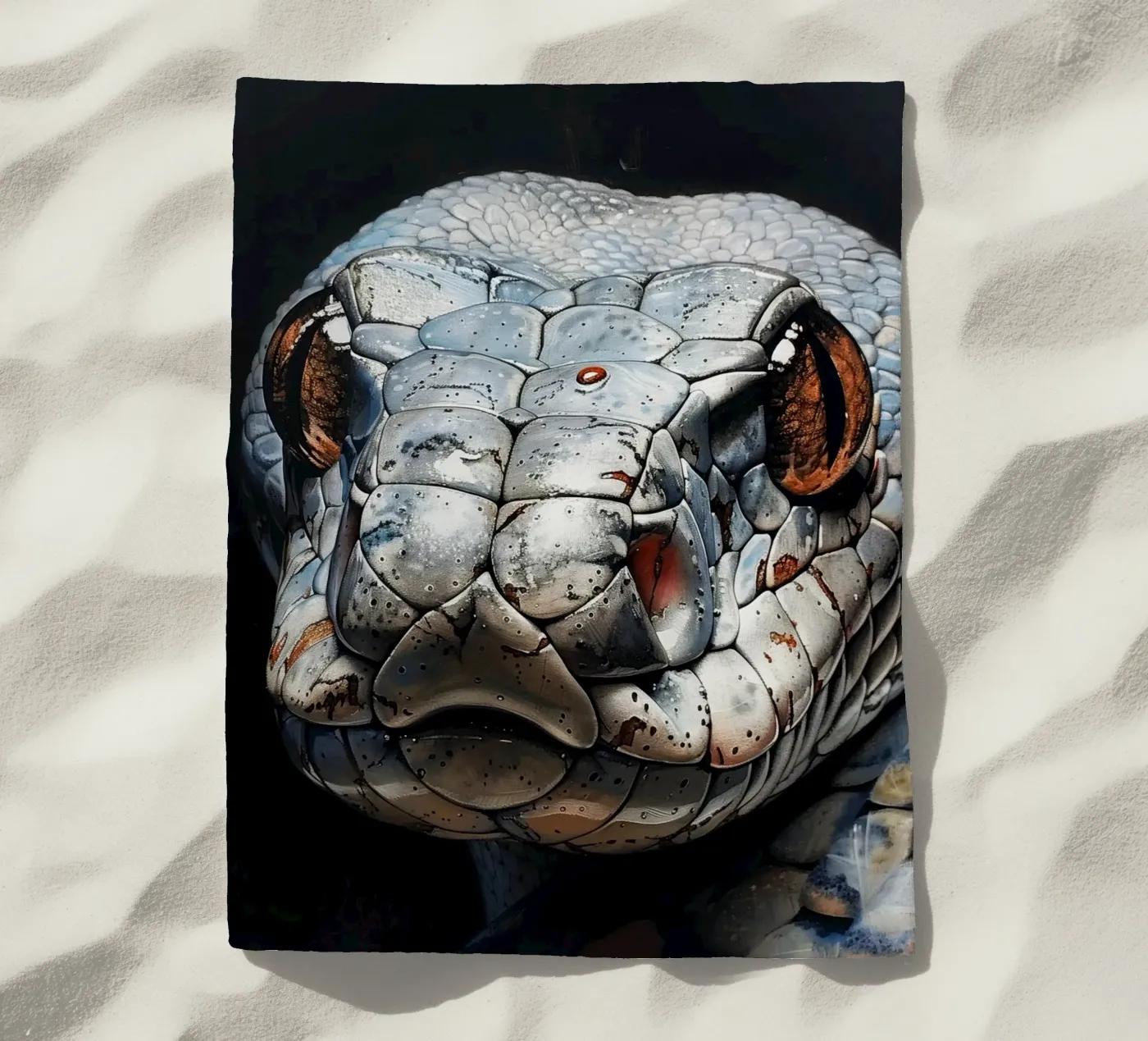Serpente telo mare da Lionmixart