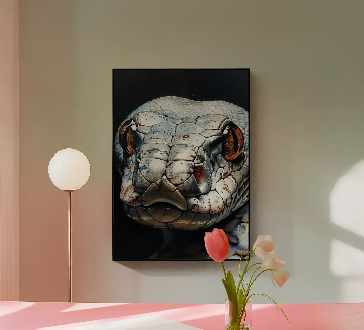 Snake plexiglass da Lionmixart