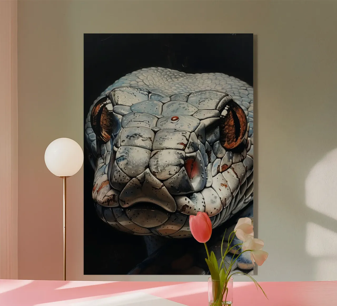 Serpente plexiglass da Lionmixart