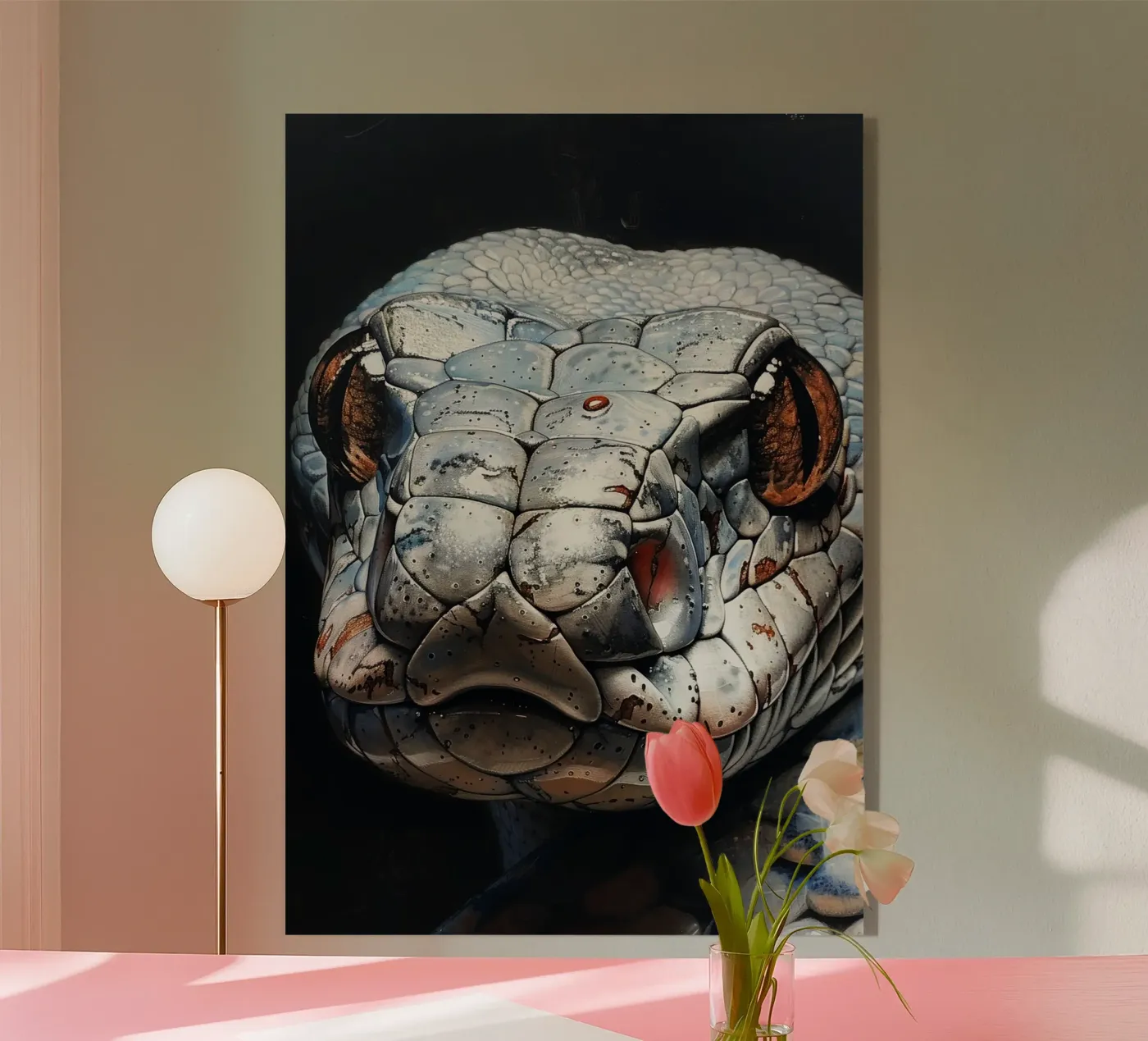 Snake plexiglass da Lionmixart