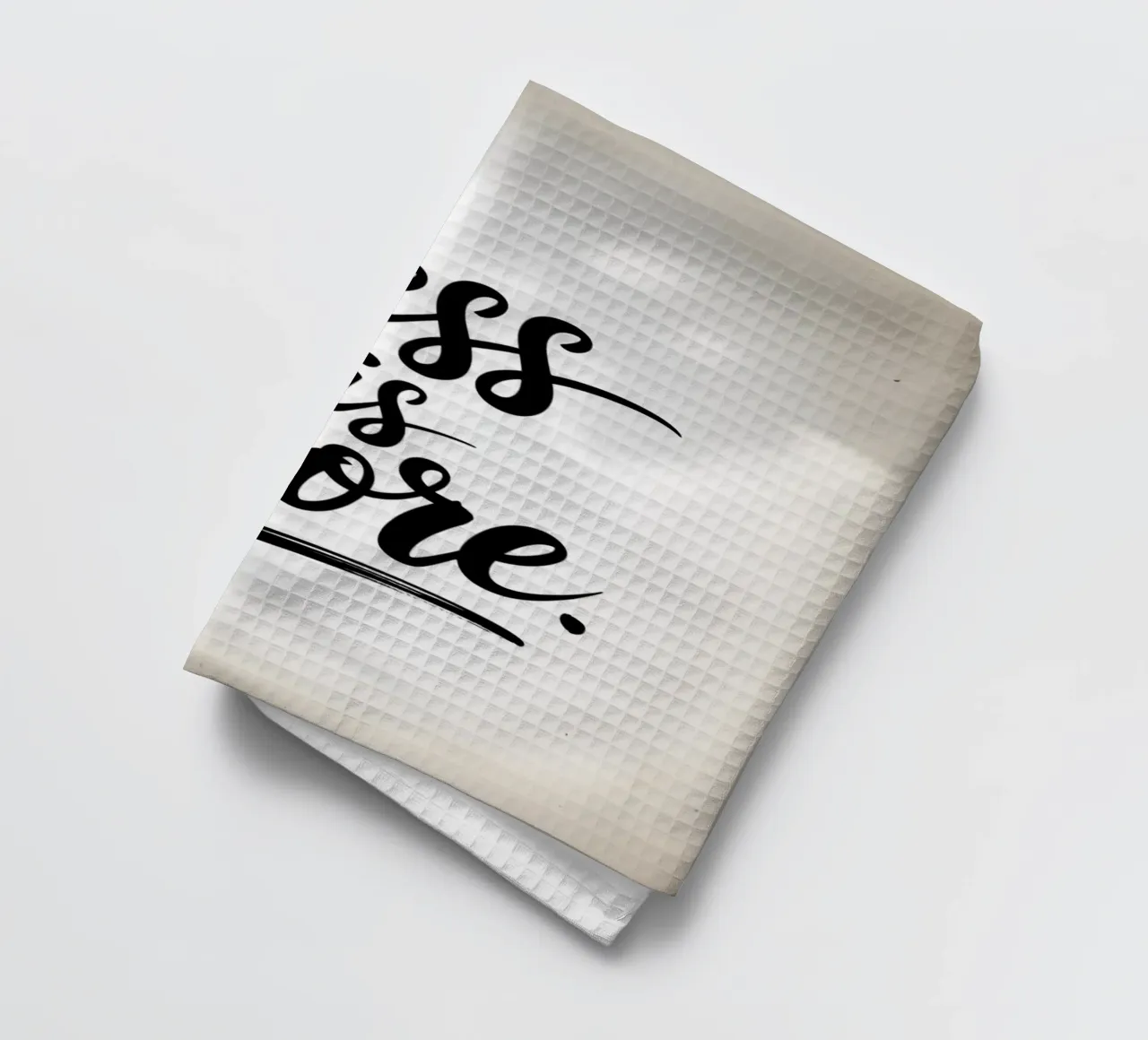 Less Is More - Minimal Quote canovaccio da cucina da logic