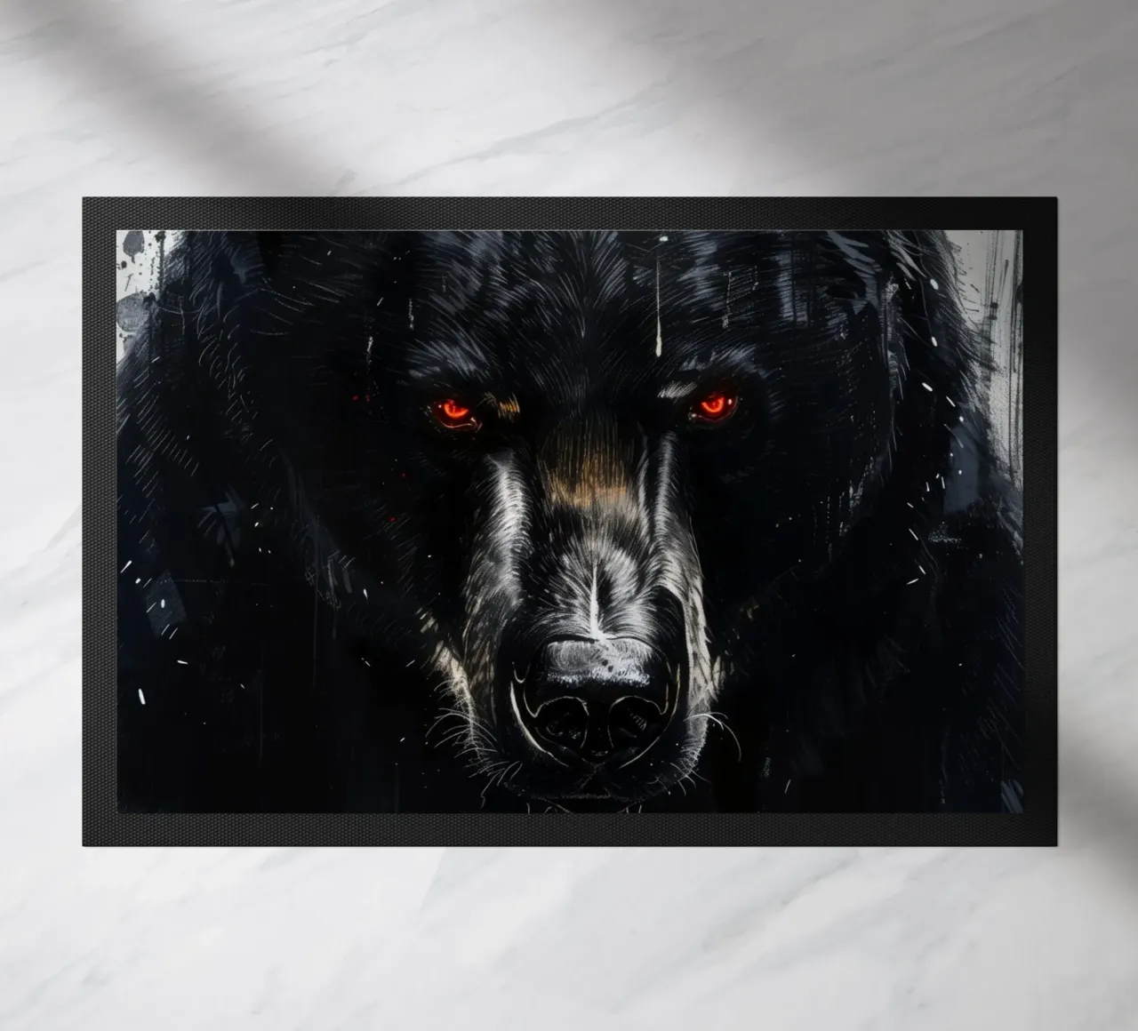 Orso nero zerbino da Lionmixart