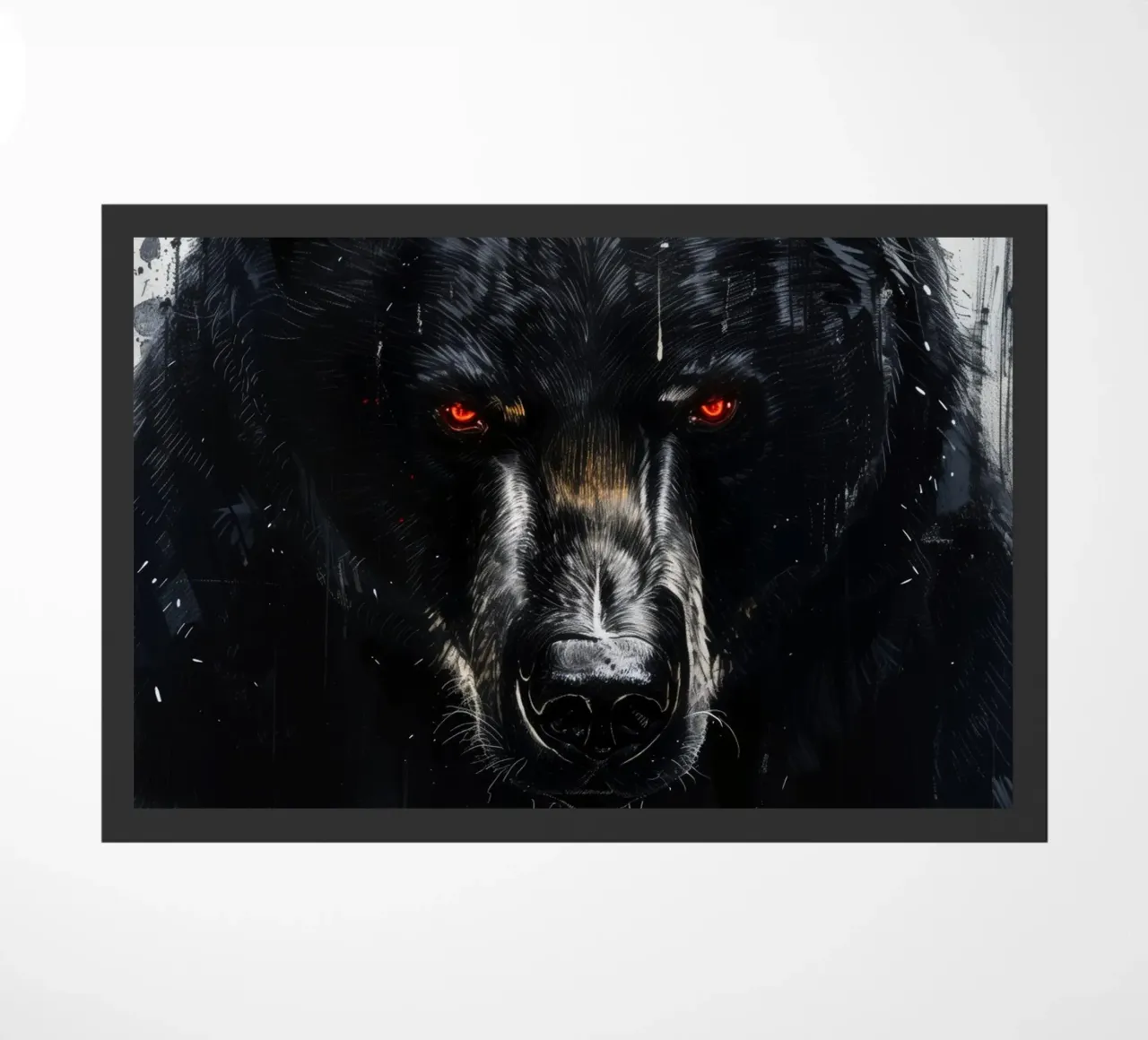 Orso nero zerbino da Lionmixart