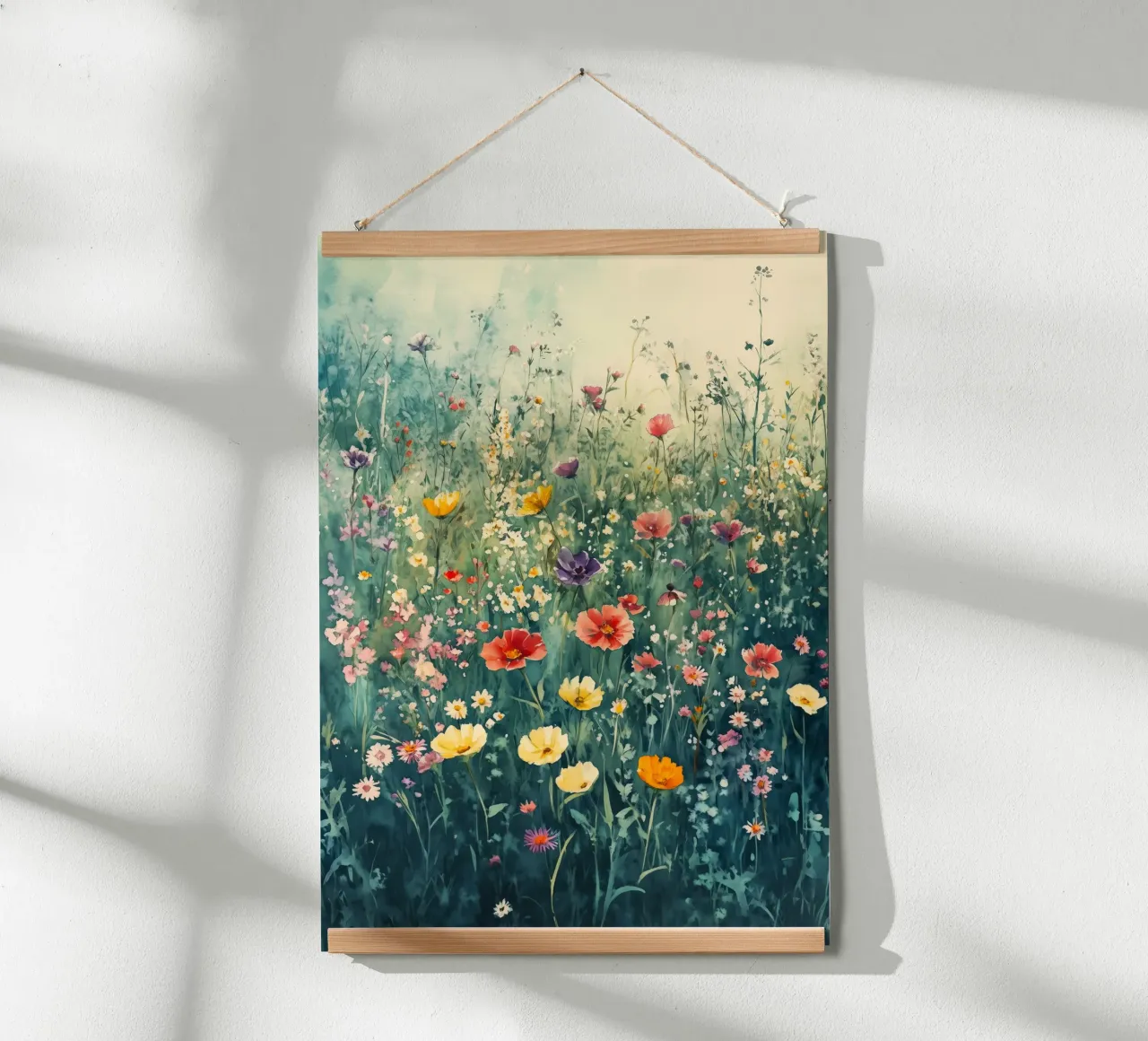 Fleurs sauvages d'été hahnemühle de Justyna Jaszke JBJart
