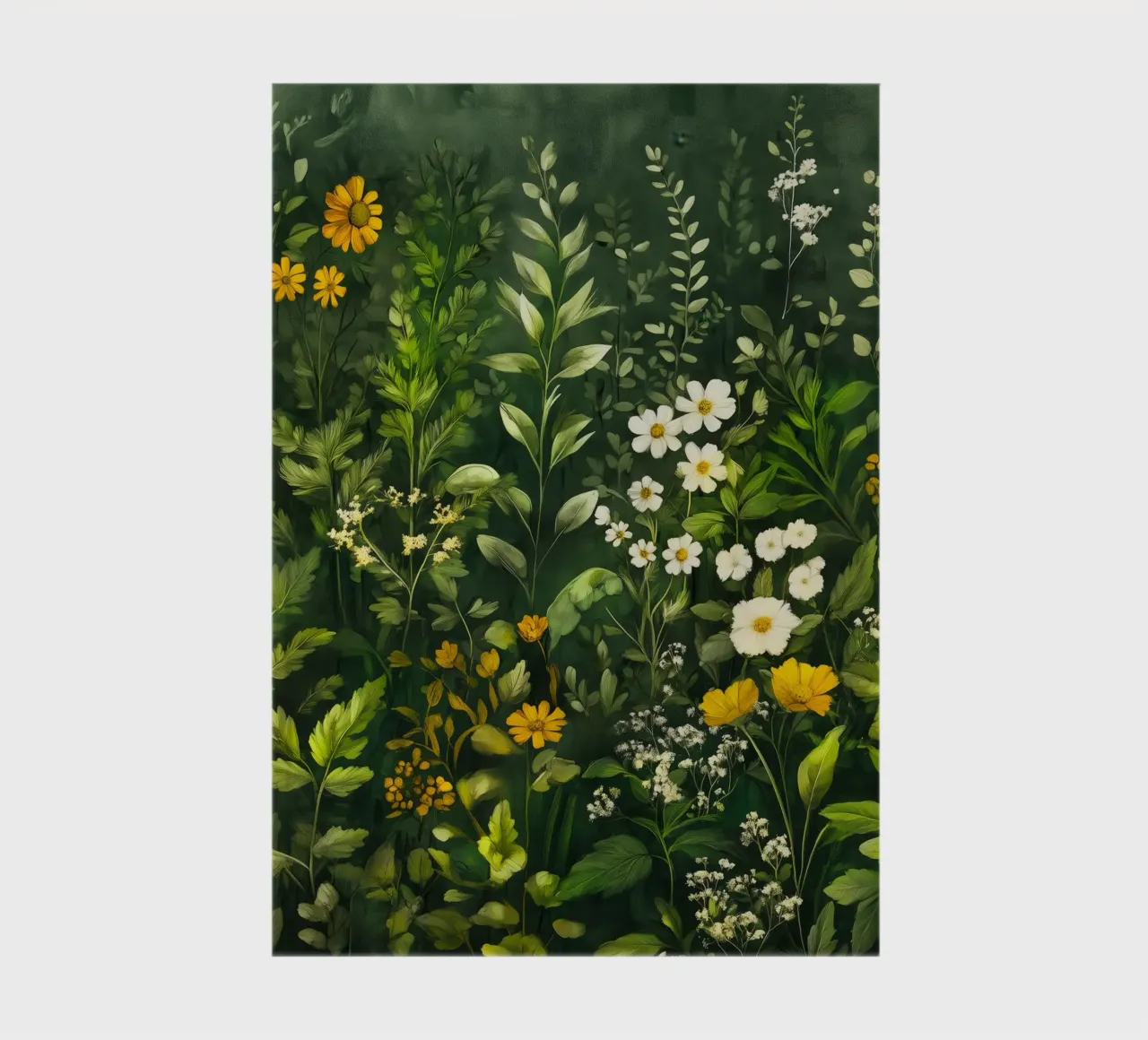 Greenery notebook by Justyna Jaszke JBJart
