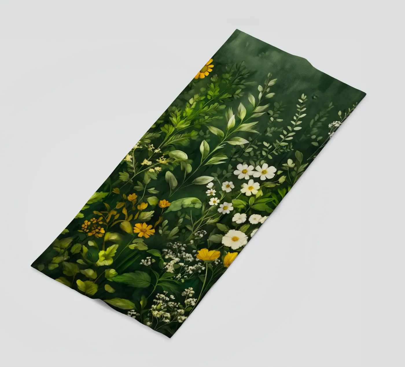 Verdure serviette de plage de Justyna Jaszke JBJart