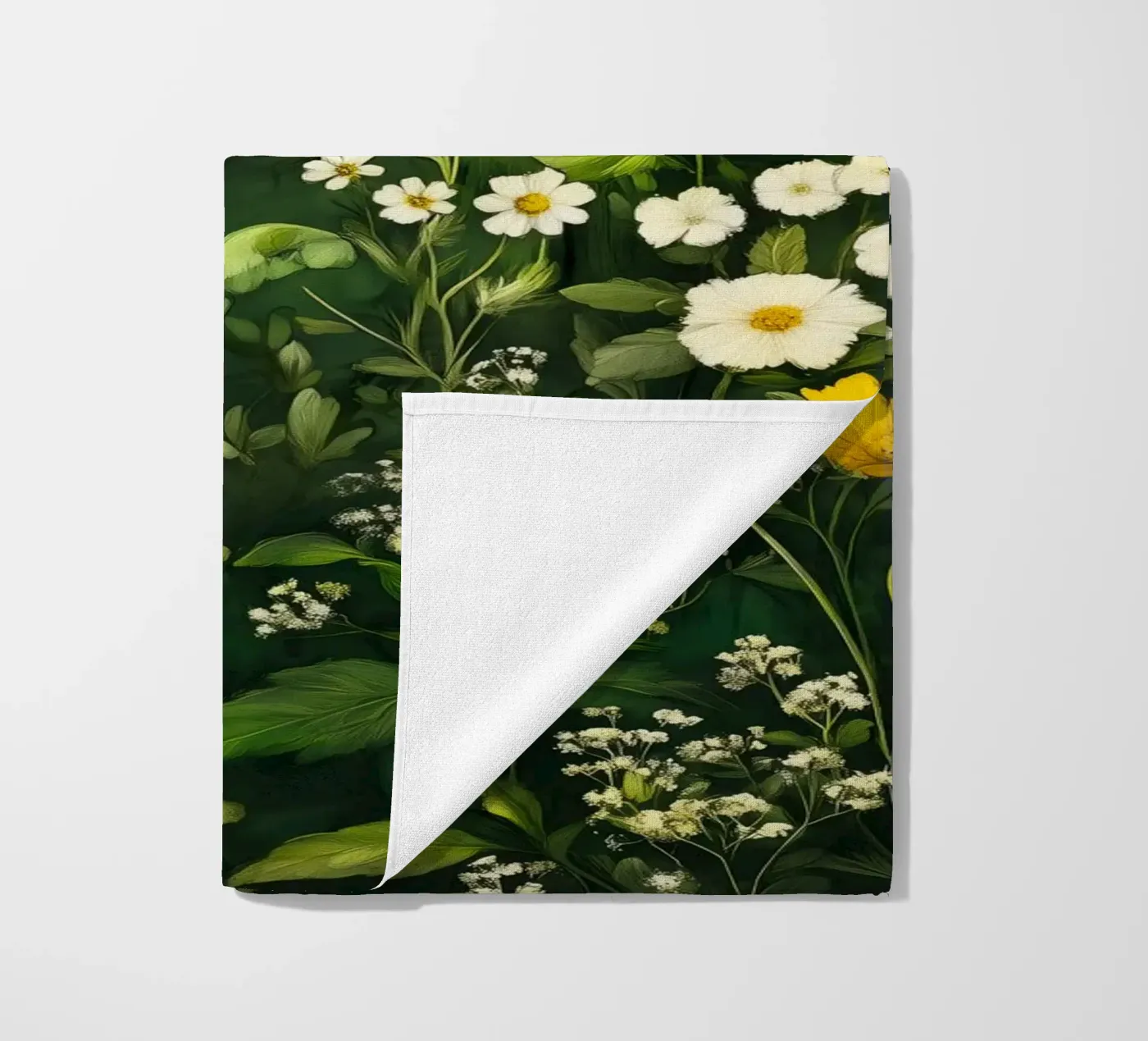 Verdure serviette de plage de Justyna Jaszke JBJart
