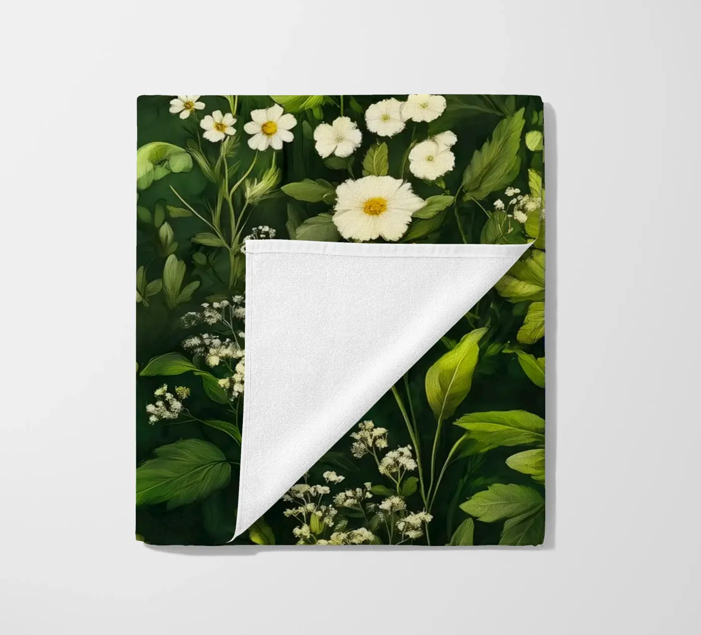 Verdure serviette de plage de Justyna Jaszke JBJart