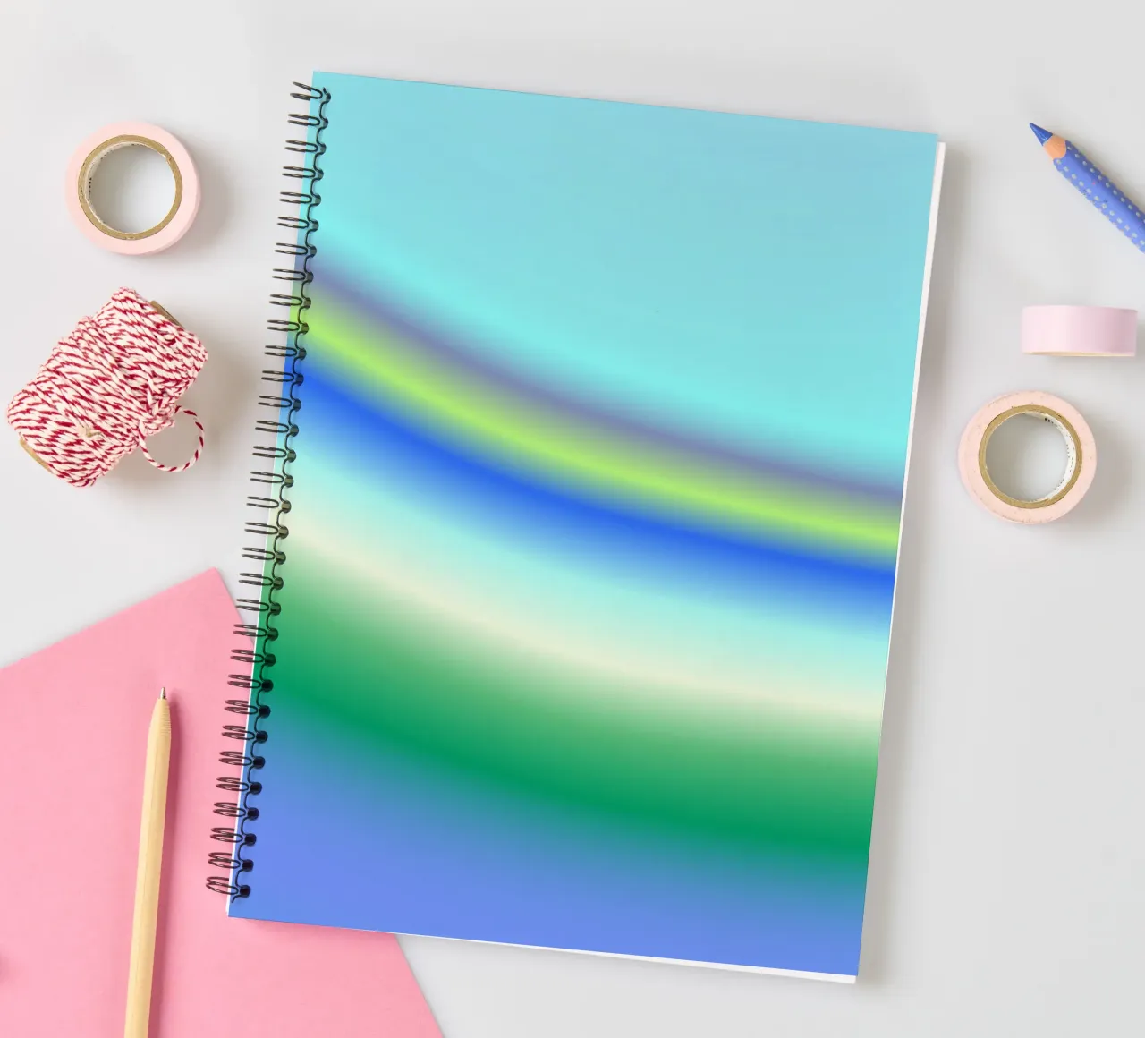 STARSEEDS FROM ANOTHER PLANET spiral notebook by ÂME LIBRE STUDIO