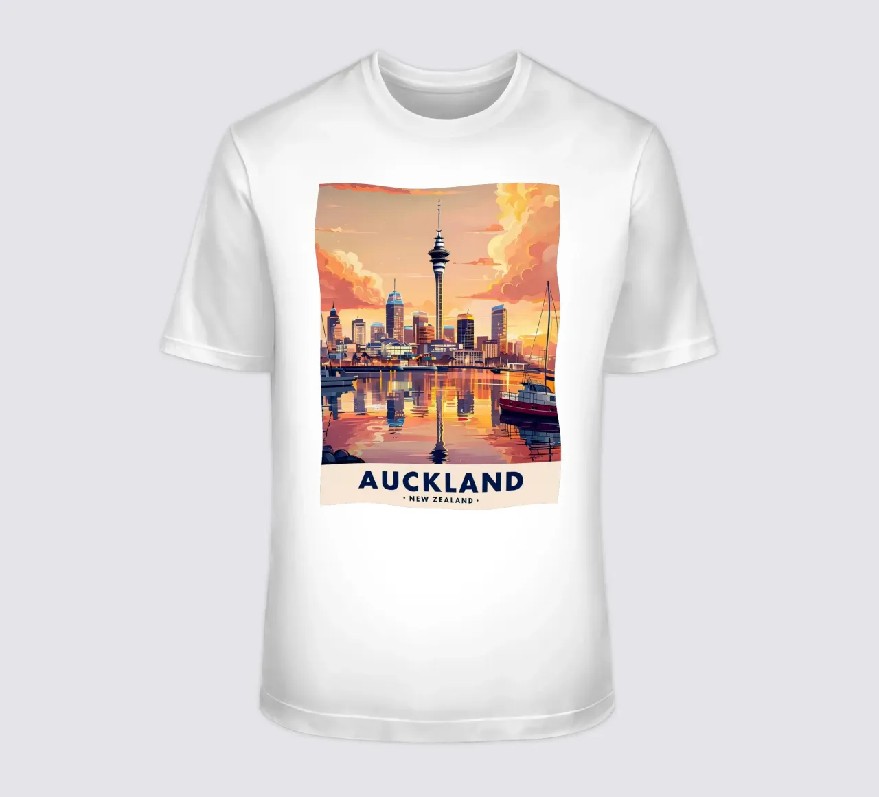 Lo skyline di Auckland t-shirt da ARTVI-SHOP