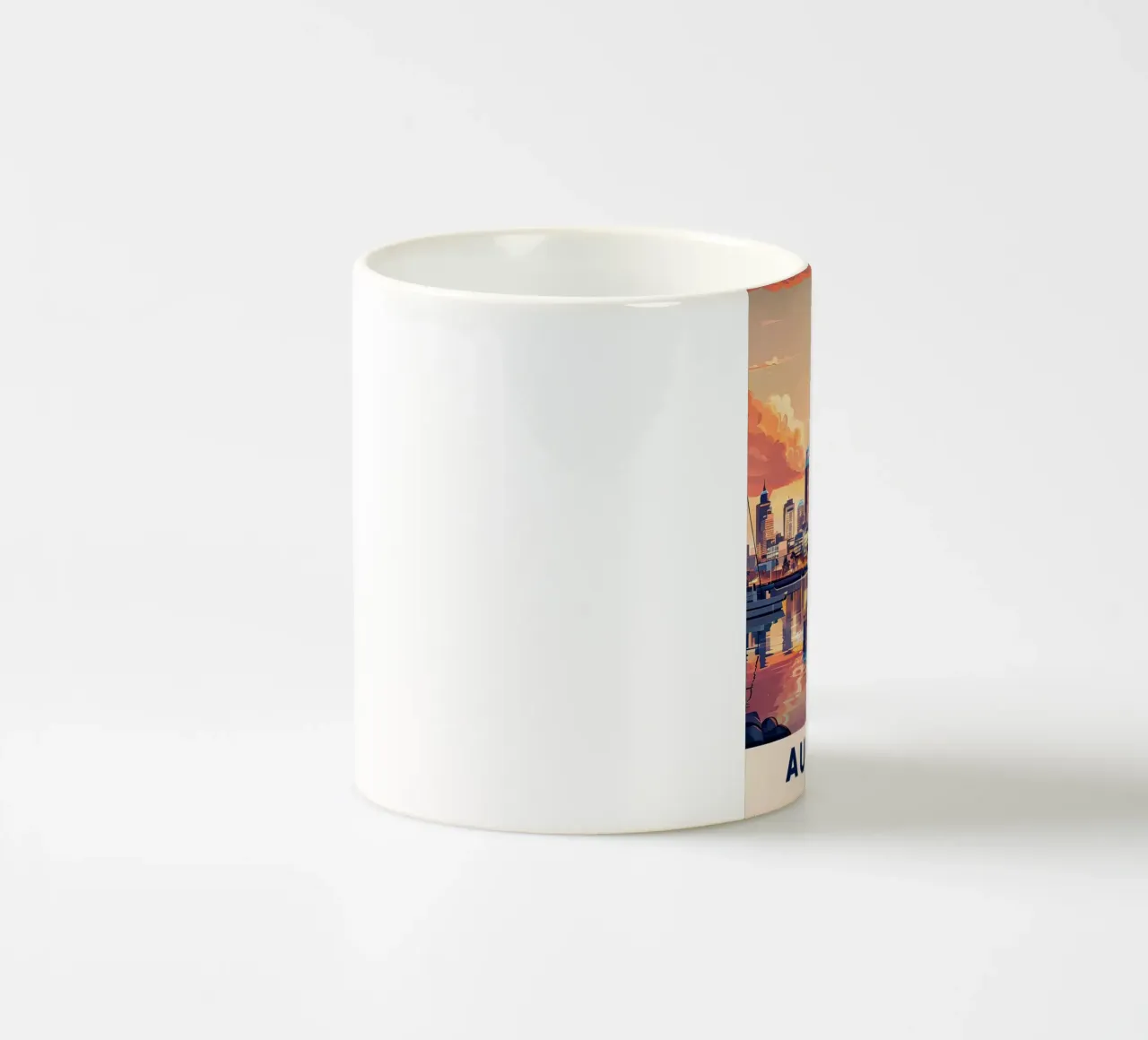 Lo skyline di Auckland tazza in ceramica da ARTVI-SHOP