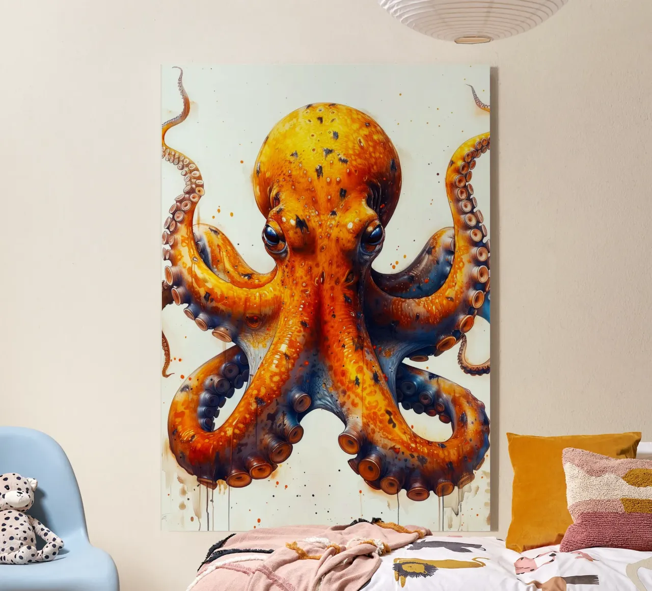 Polpo plexiglass da Lionmixart