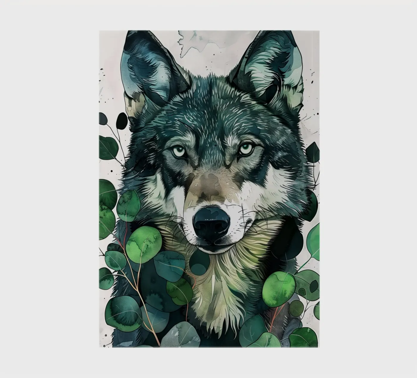 Wolf notebook by Lionmixart
