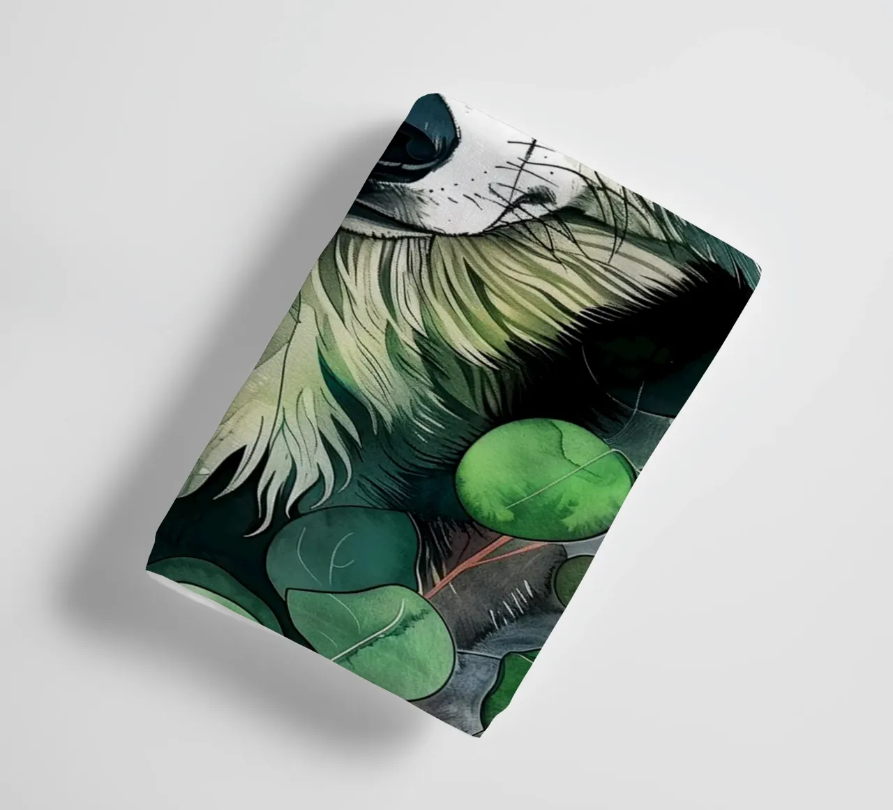 Wolf badhanddoek van Lionmixart