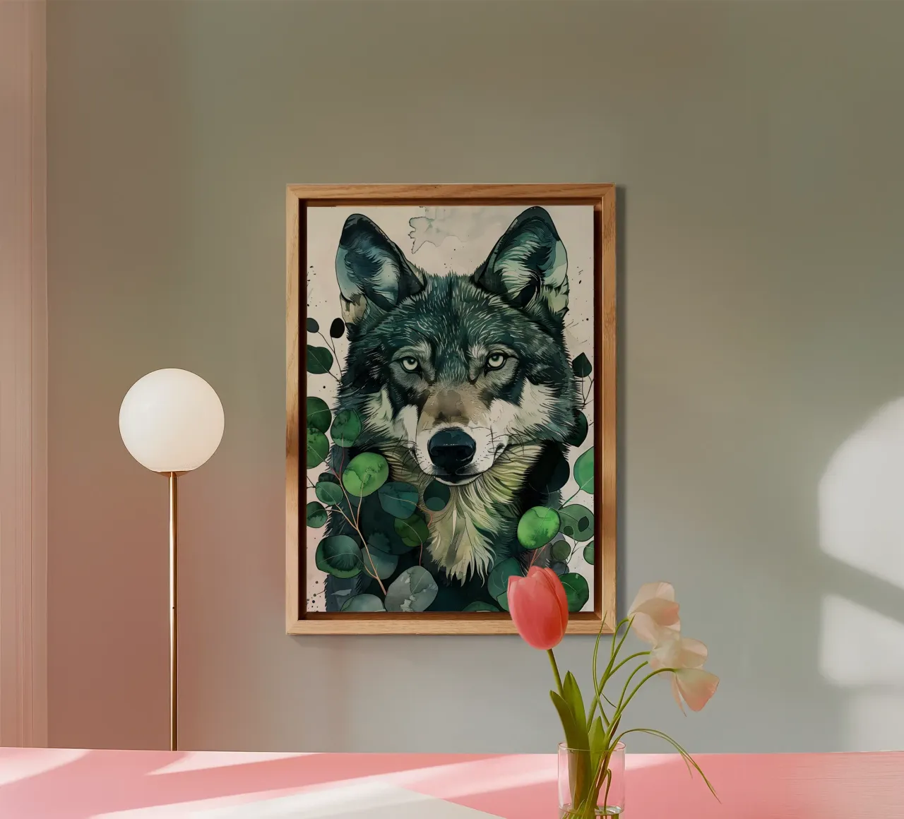 Wolf forex plate by Lionmixart