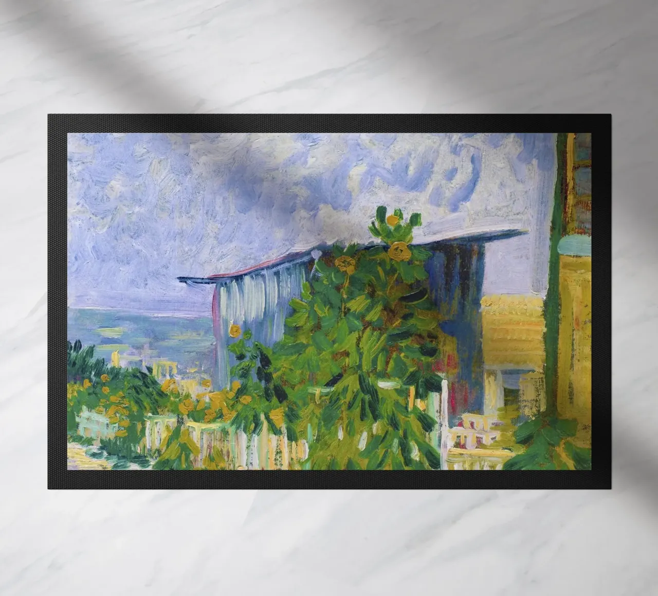 Rifugio a Montmartre di Vincent van Gogh zerbino da Van Gogh Prints