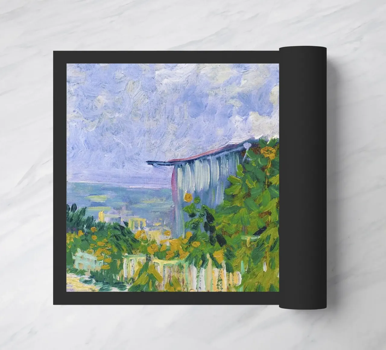 Rifugio a Montmartre di Vincent van Gogh zerbino da Van Gogh Prints