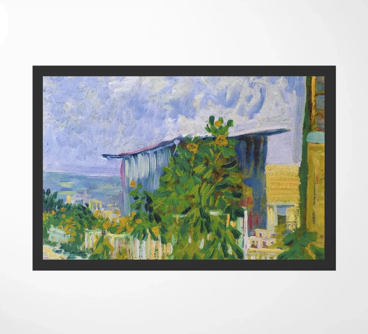 Rifugio a Montmartre di Vincent van Gogh zerbino da Van Gogh Prints